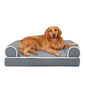 Dog Bed Pet Bed Sofa Dog Couch Pet Cushion Carpet Mattress with Washable and Removable Cover for Medium Large Dogs (size: XXL)